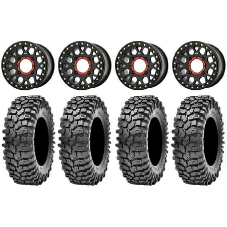 KS235 Grenade Black 15 Wheels 32 Roxxzilla 396 Tires Kawasaki Mule Pro FXT KS235 Grenade Black 15 Wheels 32 Roxxzilla 396 Tires Kawasaki Mule Pro FXT