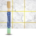 thumbnail image 1 of Rotulador impermeable para reparar huecos de azulejos, blanco, de cerámica, para lechada, agente de relleno antimoho, limpiador de pintura para paredes, porcelana y baño, dorado, 1 of 6