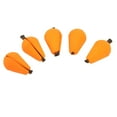 thumbnail image 4 of Float Foam Tear Drop, 5Pcs Durable Tear Drop Foam Strike Indicator Easy To Install  for Fly Fishing for Outdoor Orange, 4 of 8