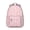Pink-18, variant on Boho Dog Aesthetic Backpack with Hand-Drawn Dog Graphics, Ethnic Patterns, and Floral Designs, Spacious and Trendy