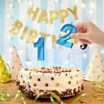 thumbnail image 3 of FIGT-Number Birthday Candles(3 Candle Blue) 3D Diamond Shape Number Happy Birthday Cake Candles for Birthday Party Wedding Decoration Reunions Theme Party【0514】, 3 of 6
