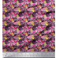 thumbnail image 1 of Soimoi Crepe Silk Fabric Animal Skin Abstract Print Sewing Fabric Yard 42 Inch Wide, 1 of 3