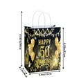 thumbnail image 2 of YAHAFEPY 20Pcs 50th Birthday Theme Party Bags, Party Favor Bags,Birthday Party Decorations, With Handles Favor Bags Candy Gift Bags for Adults BoyGirls Birthday Party, 2 of 7