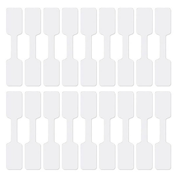 100 etiquetas autoadhesivas para cables, etiquetas grabables, etiquetas reutilizables para cables.