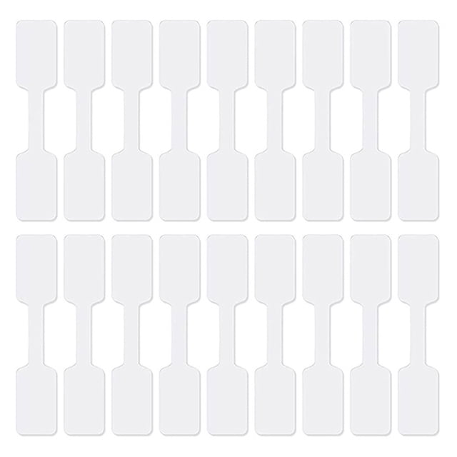 100 etiquetas autoadhesivas para cables, etiquetas de cables reutilizables y en las que se puede escribir