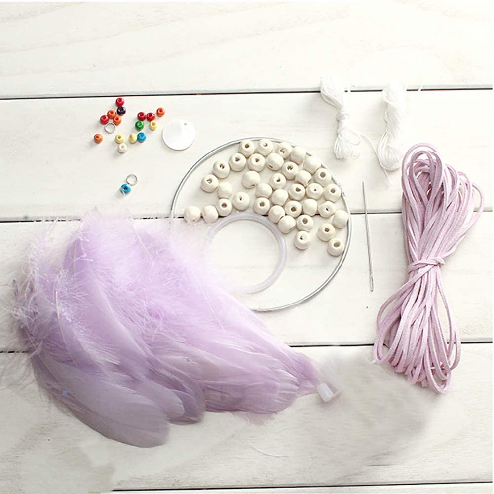 5D Diamond Painting Bead and Feather Dream Catcher Kit