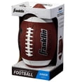thumbnail image 2 of Pelota de Fútbol Franklin Sports Piel Sintética Marrón Juvenil para Niños Unisex, 2 of 8