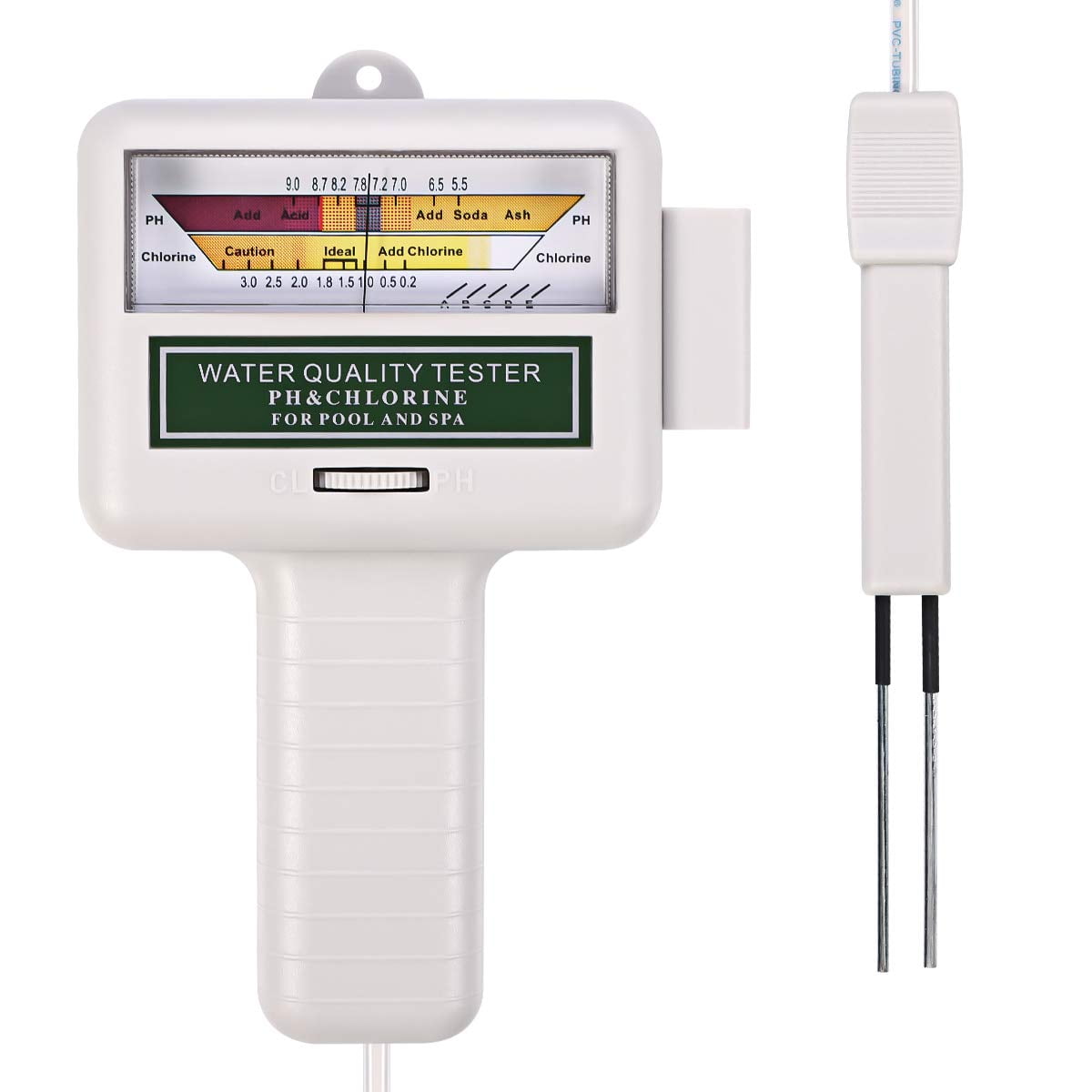 PH Chlorine Meter, Water Test Digital Electronic PH Tester Chlorine
