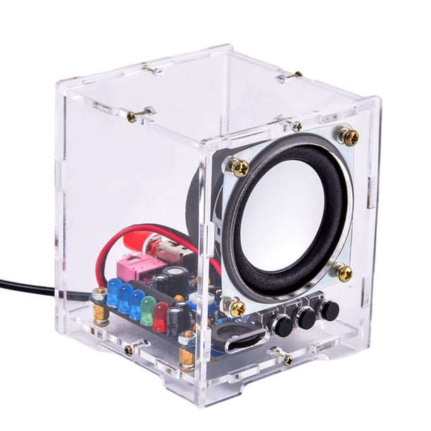 Kit de bricolaje de componentes electrónicos HU de 5 V CC, producción electrónica pequeña con Finalizado