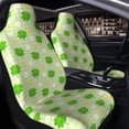thumbnail image 4 of Goofa St Patrick's Day11 Printed Car Seat Covers, Automotive Seat Covers for Cars Trucks and SUVs, Quick Setup Universal Fit Elastic Seat Covers-1, 4 of 6