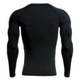 thumbnail image 4 of Men Summer Tops Men Shirt Small Mens Work Out Shirts Pack Workout Shirt V Neck Tee Shirts Spandex Long Sleeve Athletic Tops Long Sleeve Synthetic Tee Athletic Top Slipper C L, 4 of 4