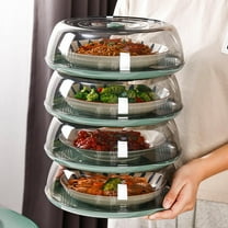 FRCOLOR 1Pc Kitchen Heat Preservation Dish Cover Practical Plastic Food Cover