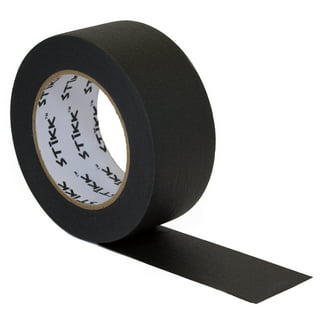 tooloflife Textured Paper Adhesive Painting Tape General Purpose Masking  Tape for Home Office Use Black 