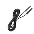 thumbnail image 3 of Pawsdot Backup Camera Extension Cable 4 Pin Black Wire for Car Truck Camper Trailer Bus 12V 24V, 3 of 7