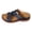 Blue, variant on Clearence Women’s 2025 Boho Wedge Sandals Vintage Flat Design Open-Toe Slides Non-Slip Sole Lightweight Beach Shoes Cushioned Arch Support Dressy Sandals