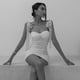 thumbnail image 5 of Mini Vestido De Verano Vestido De Tirantes Con Cordones Plisados ​​Sin Espalda Ropa Sexy, Blanco, S Monstrate AP001275-01B, 5 of 7