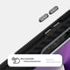 thumbnail image 5 of ABEEL For Huawei Pura X Case Carbon Fiber Texture Phone Back Cover with Metal Buttons - Black, 5 of 5