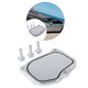 thumbnail image 5 of licencia de cubierta del tensor de cadena de palanquilla adecuada para motores K20 K20Z K24 K24A suministros prácticos repuestos universales DYNWAVEMX Placa de cubierta del tensor, 5 of 7
