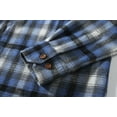 thumbnail image 4 of SSLR Flannel Shirt for Men Long Sleeve Button Down Shirt Plaid Casual Jacket, 4 of 8