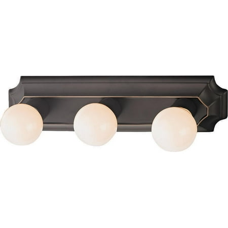 

Boston Harbor Dimmable Vanity Light Fixture (3) 100 W Medium Type G Lamp Venetian Bronze