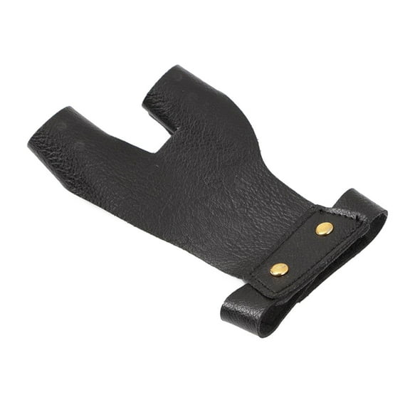 Archerys Glove 2 Fingers Hunting Leather Gloves Protector for Youth Adult Beginner Archers Glove