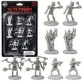 thumbnail image 3 of 8 Unpainted Fantasy Skeleton Mini Figures- All Unique Designs- 1" Hex-Sized Compatible with DND Dungeons and Dragons & Pathfinder and All RPG Table Top Games, 3 of 6