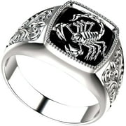 Scorpion Ring Rings for Men European and American Man Alloy