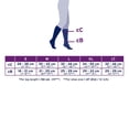 thumbnail image 3 of JOBST forMen Compression Socks, 15-20 mmHg, Knee High, Closed Toe, White, Small, 3 of 3