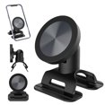 thumbnail image 4 of Magnetic Phone Mount, 360 Rotatable Car & Desk Holder, Nano-Gel Adhesive Base, Leather Texture, 4 of 8
