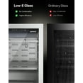 thumbnail image 4 of Upstreman Dry Aging Refrigerator, 98L Stainless Steel Dry Aging Fridge for Steaks, Undercounter Dry Ager Refrigerator, 4 of 8