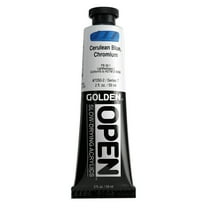 Golden? OPEN Acrylic, 2 oz., Cerulean Blue Chromium