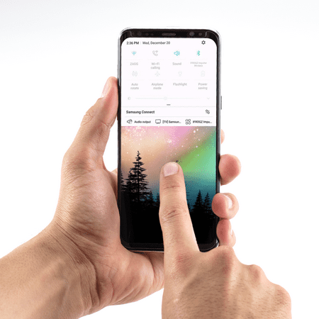 ZAGG - InvisibleShield Glass Curve Screen Protector for Samsung Galaxy S9+ - Clear
