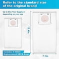 thumbnail image 2 of Replacement Parts Dust Bag Compatible For Kenmore Ib600 Bu4050, 2 of 4