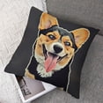 thumbnail image 7 of BANET Just a Girl Who Loves Dogs Throw Pillow Covers Set of 2 Puppy Sweet Funny Dog Pillow Covers  Modern Farmhouse Home Decorative Pillow Cases Cushion Cover for Sofa Living Room Office 22x22in, 7 of 7