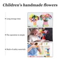 thumbnail image 3 of 2 Sets Flower Craft Handmade Kit Kid Vase Art Toy DIY Activity Gift Crafts, 3 of 6
