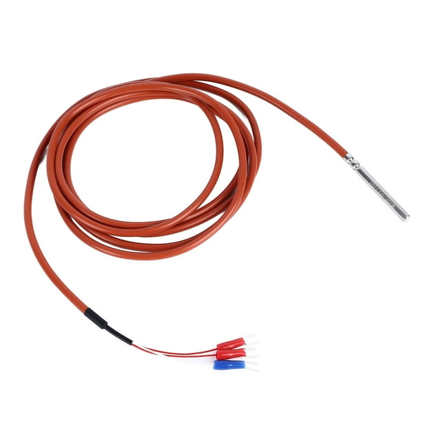 Sonda De Sensor De Temperatura, Terminal Tipo Y Resistente Al Agua De Acero Inoxidable Sonda De Temperatura De 2 Metros Buena Transmisión Para Piscinas