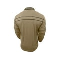 thumbnail image 4 of BXINGOHAI Men's Quarter Zip Pullover Long Sleeve Golf Shirts for Men 1/4 Half Zip Sweatshirts Gold 3XL, 4 of 6