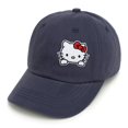 thumbnail image 1 of Gorra de béisbol de dibujos animados Kawaii Sanrio Hello Kitty, gorro versátil informal para exteriores, visera curva sólida, 9 colores LIUWENJING unisex, 1 of 2