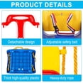 thumbnail image 4 of Toddler Swing, 3-in-1 Swing Sets for Backyard, Baby Swing Outdoor/Indoor, Toddler Swing Set Suitable for Children 6 Months and Older (Black), 4 of 6