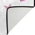 thumbnail image 5 of SKYSONIC Flower Girl Flower Umbrella Non-Slip Area Rug, Valentine's Day Floor Carpet Comfort Floor Mats Decor for Indoor Front Porch,Living Room, Bedroom,Kitchen,72"x48", 5 of 5
