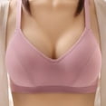 thumbnail image 2 of Bras for Women Without Steel Plus Size Gathered Suspender Bra Comfortable Breathable Full Coverage Everyday Underwear, 2 of 3
