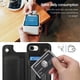 thumbnail image 4 of Funda tipo cartera Wefor para iPhone 16e con tarjetero de piel sintética, 4 of 9