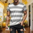 thumbnail image 5 of Ierhent Mens Workout Shirts Mens T Shirt Ultra Plain Tshirts for Men Cooling Crew Neck Casual Basic Tee Shirt Undershirt (Light Gray,XL), 5 of 6