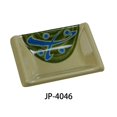 thumbnail image 1 of Yanco JP-4046 Plat de Sauce Japonaise, Rectangulaire, 3.75 Pouces Longueur, 2.5 Pouces Largeur, 2.5 oz, Mélamine, Lot de 72, 1 of 1