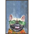 thumbnail image 2 of Marmont Hill "Retro Dog" Floater Framed Painting Print on Canvas, 2 of 4