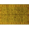 thumbnail image 1 of Ahgly Company Indoor Rectangle Oriental Yellow Industrial Area Rugs, 2' x 3', 1 of 4