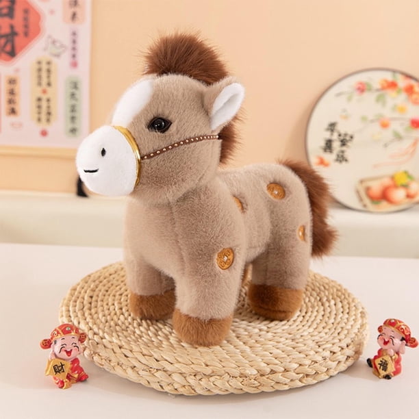 Figura de caballo pequeño - Figura de caballo pequeño de peluche