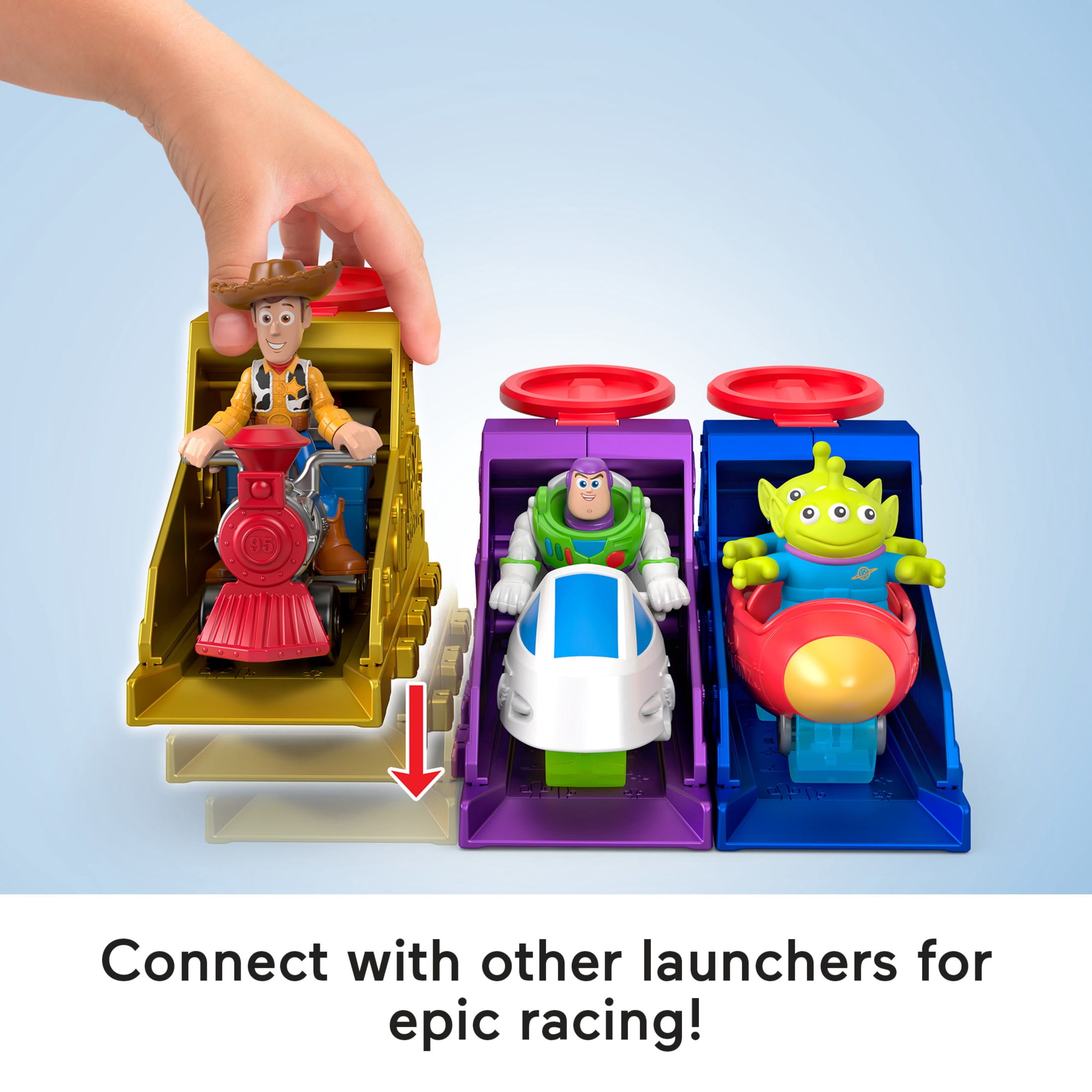 Disney and Pixar Toy Story Launcher Set with Woody Figure