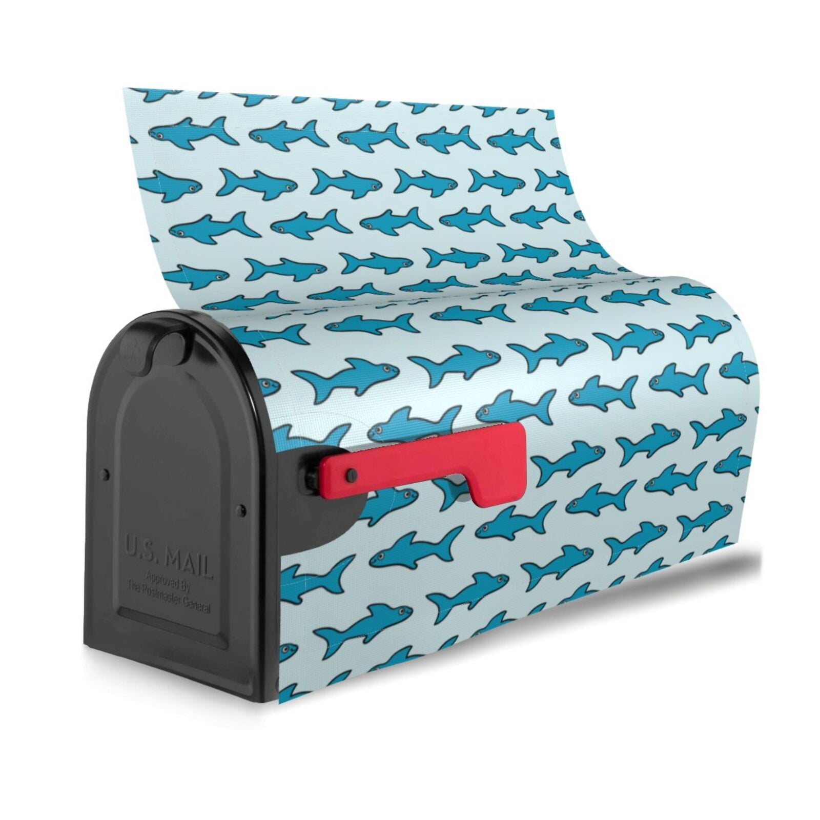 Kdxio Magnetic Mailbox Cover 25.5x21 in Mailbox Cover Outdoor Decoration Holiday Mailbox Covers for Home Garden Yard-25.5x21 in