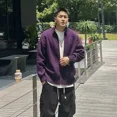 thumbnail image 4 of Suéter para hombre, novedad de otoño e invierno, cárdigan de punto para hombre, ropa popular coreana, abrigos, jerséis, prendas de punto, ropa de calle estilo Y2k, 4 of 5